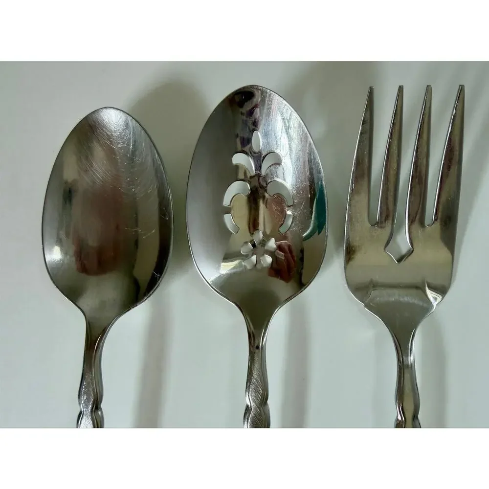 Oneida Cello Betty Crocker Serving Set Lot of 3
